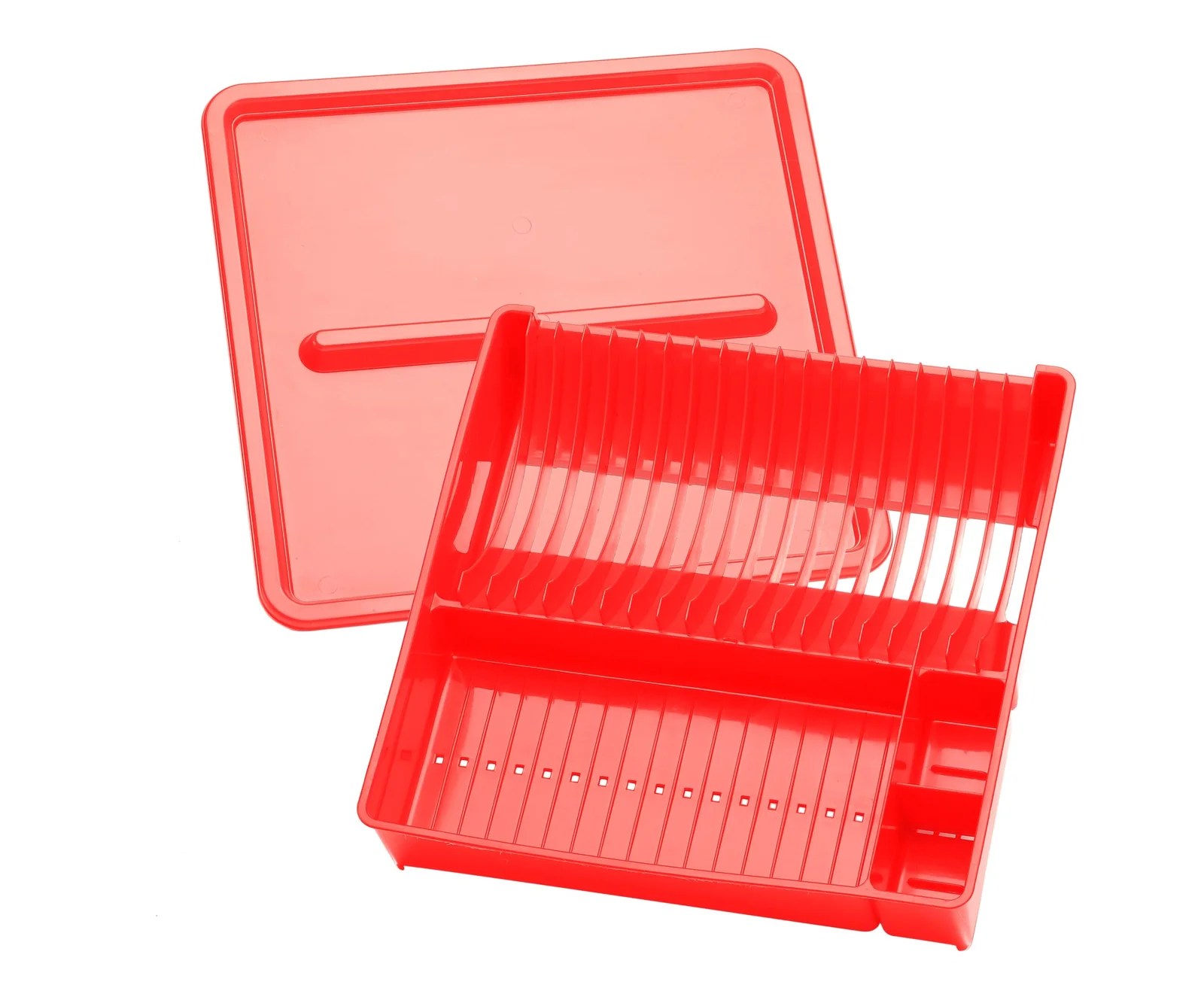 Dish drainer with tray -38x38x8cm Dish drainer with tray -38x38x8cm