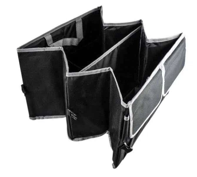 Folding Car Organizer material : Oxford 420 D – Large Storage Capacity