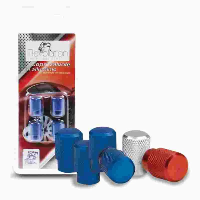 Bottari Set Valve Caps “air Cup” Blu