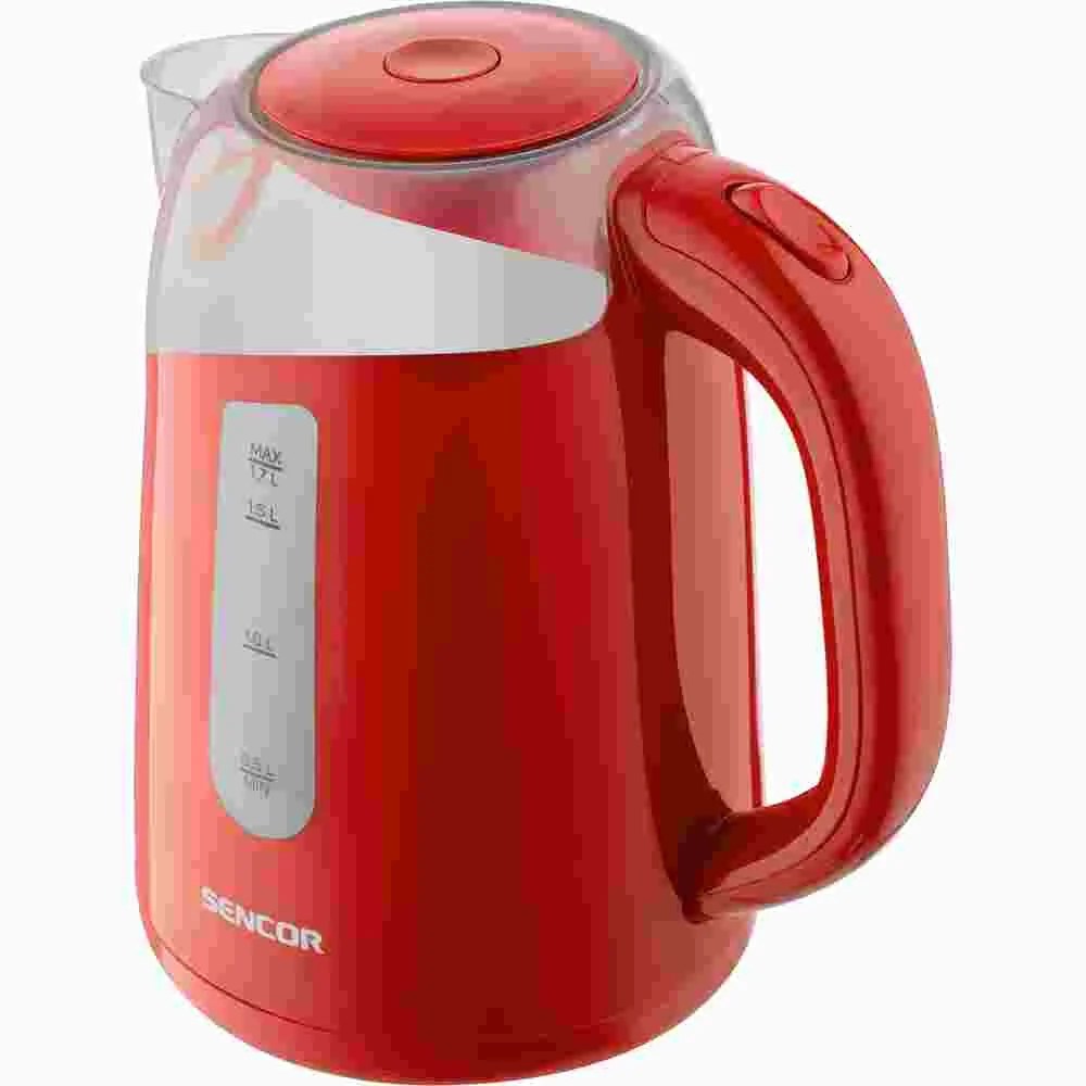 1.7lt Plastic Kettle Red 2200w Sencor