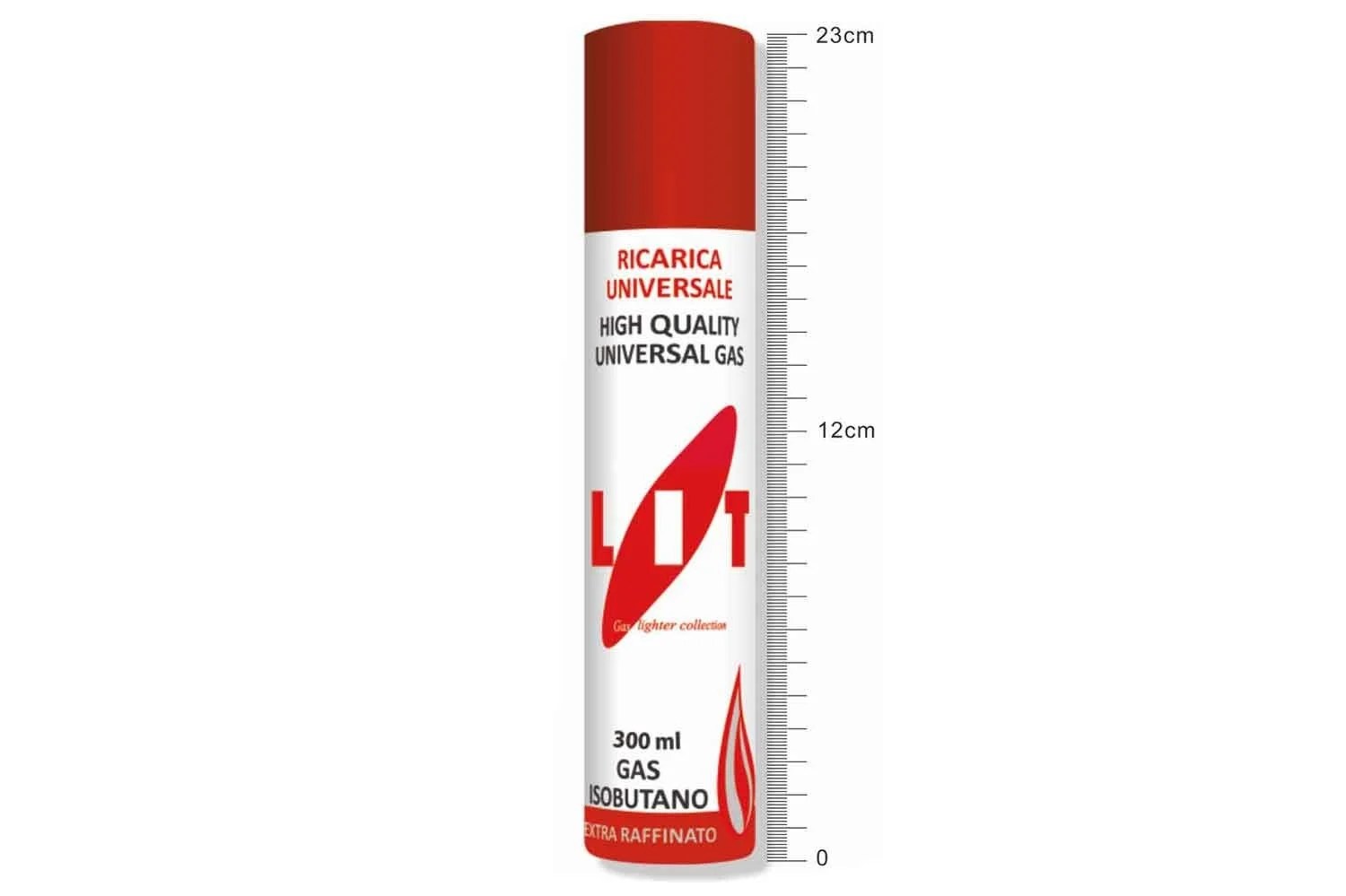 Butane Gas Refill, 300ml, Metal Can- Sold As Box Of 12pc