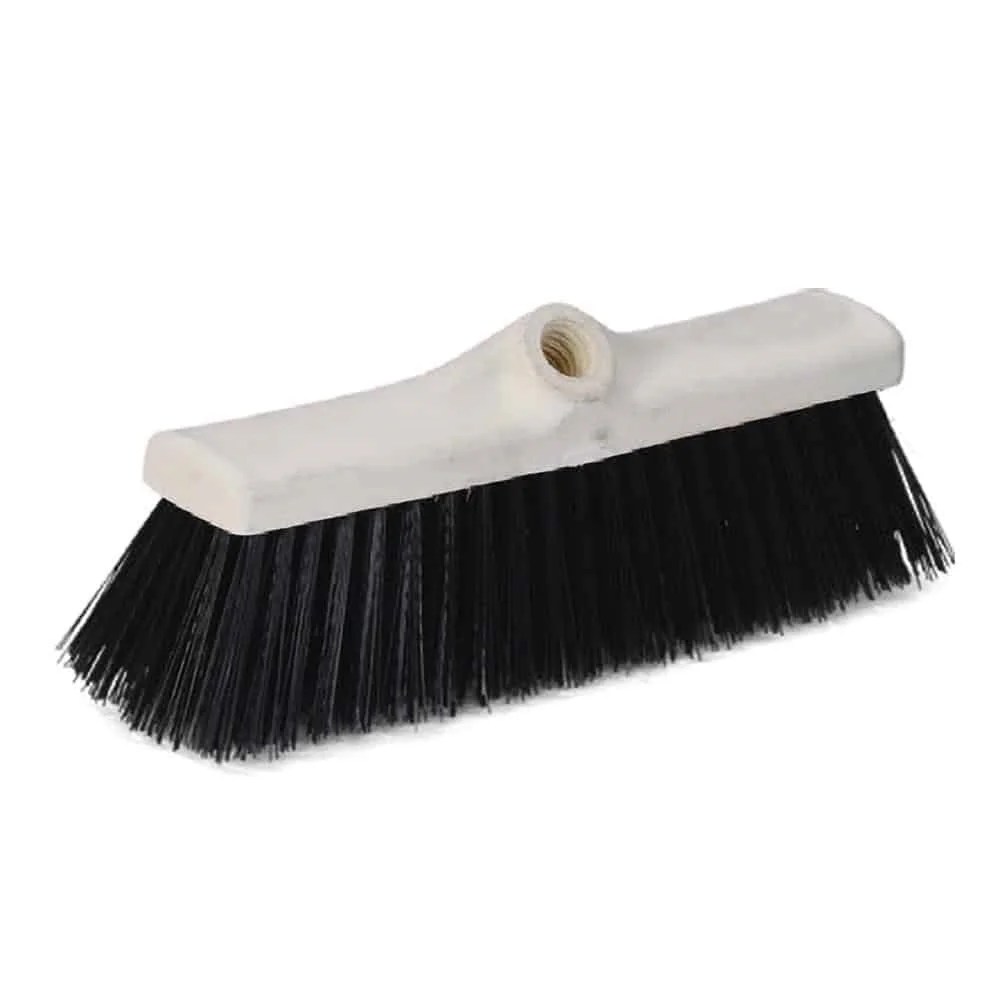 Push Broom Cm30 Black Stiff Fibre