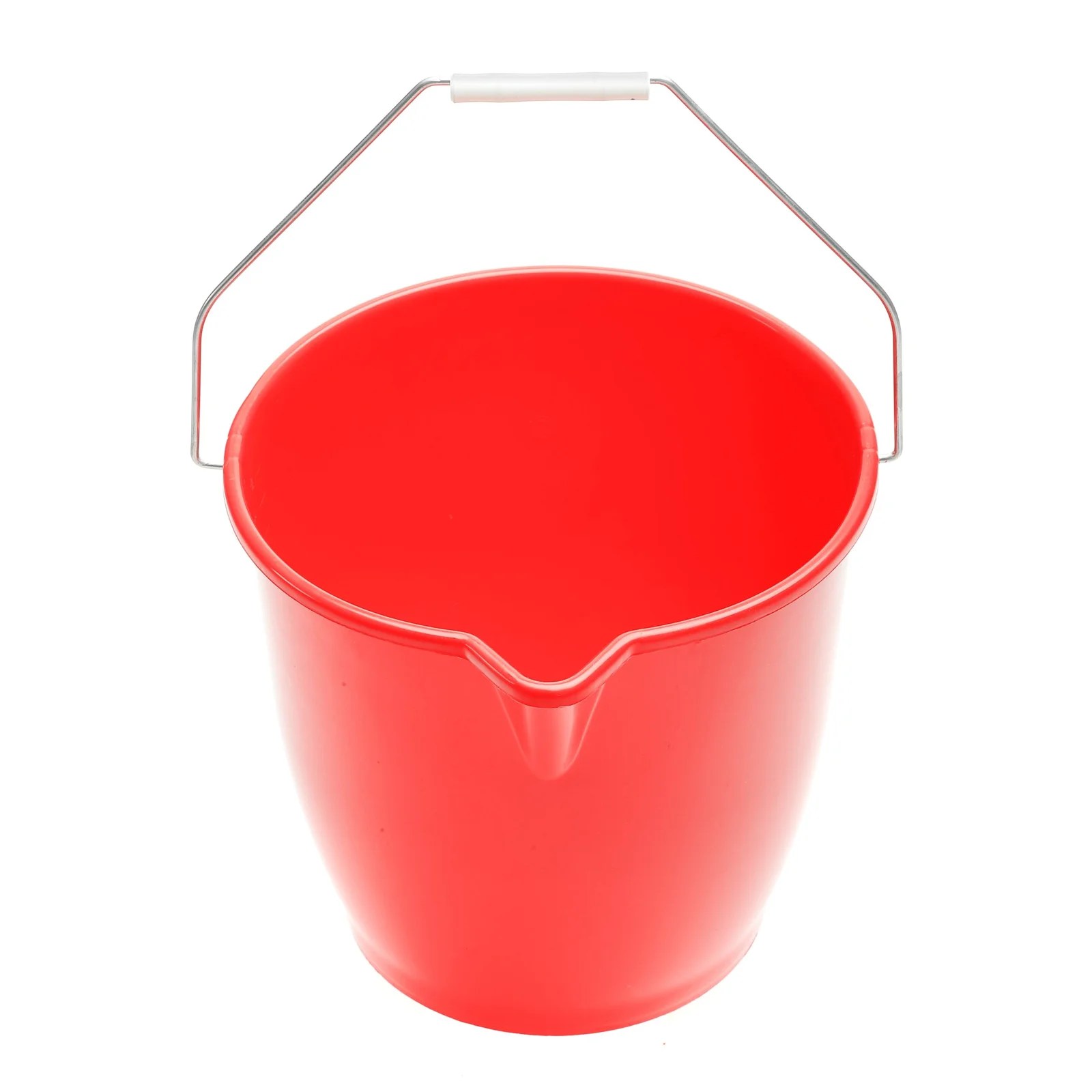 BUCKET WITH SPOUT 12LT- RED/BLUE