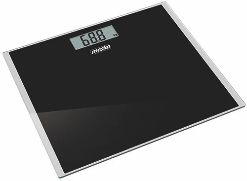 Mesko Bathroom Scale Black 150kg Mesko Bathroom Scale Black 150kg