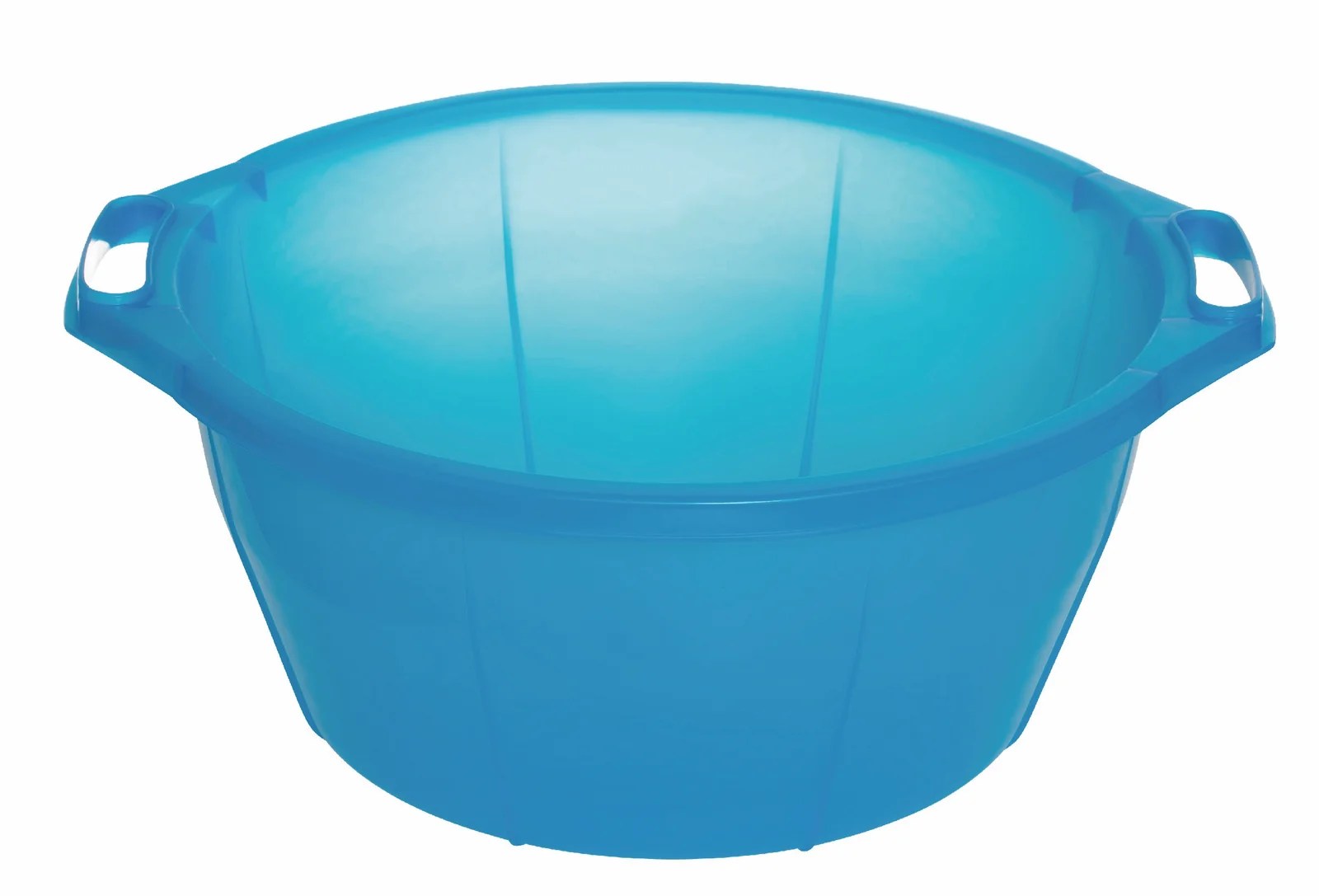 Soft Round Basin 35 Cm blue