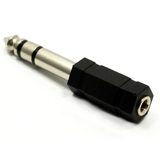 6.35 Mm Stereo Jack – 3.5mm Stereo Jack Socket