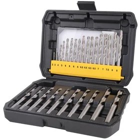 Fieldmann Set Of 27 Premium Drills Hss Iron