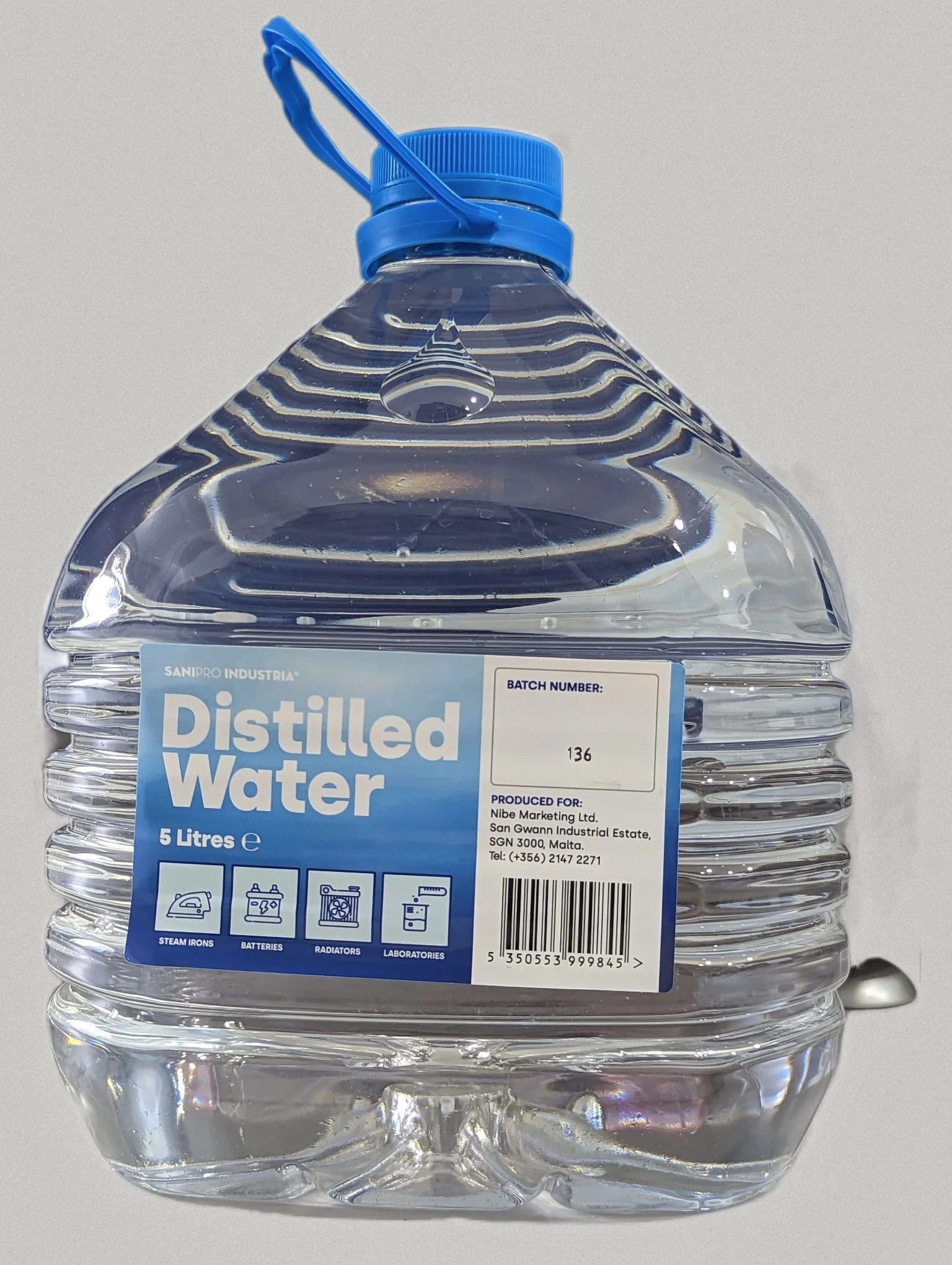 Distilled Water 5 Lt Distilled Water 5 Lt
