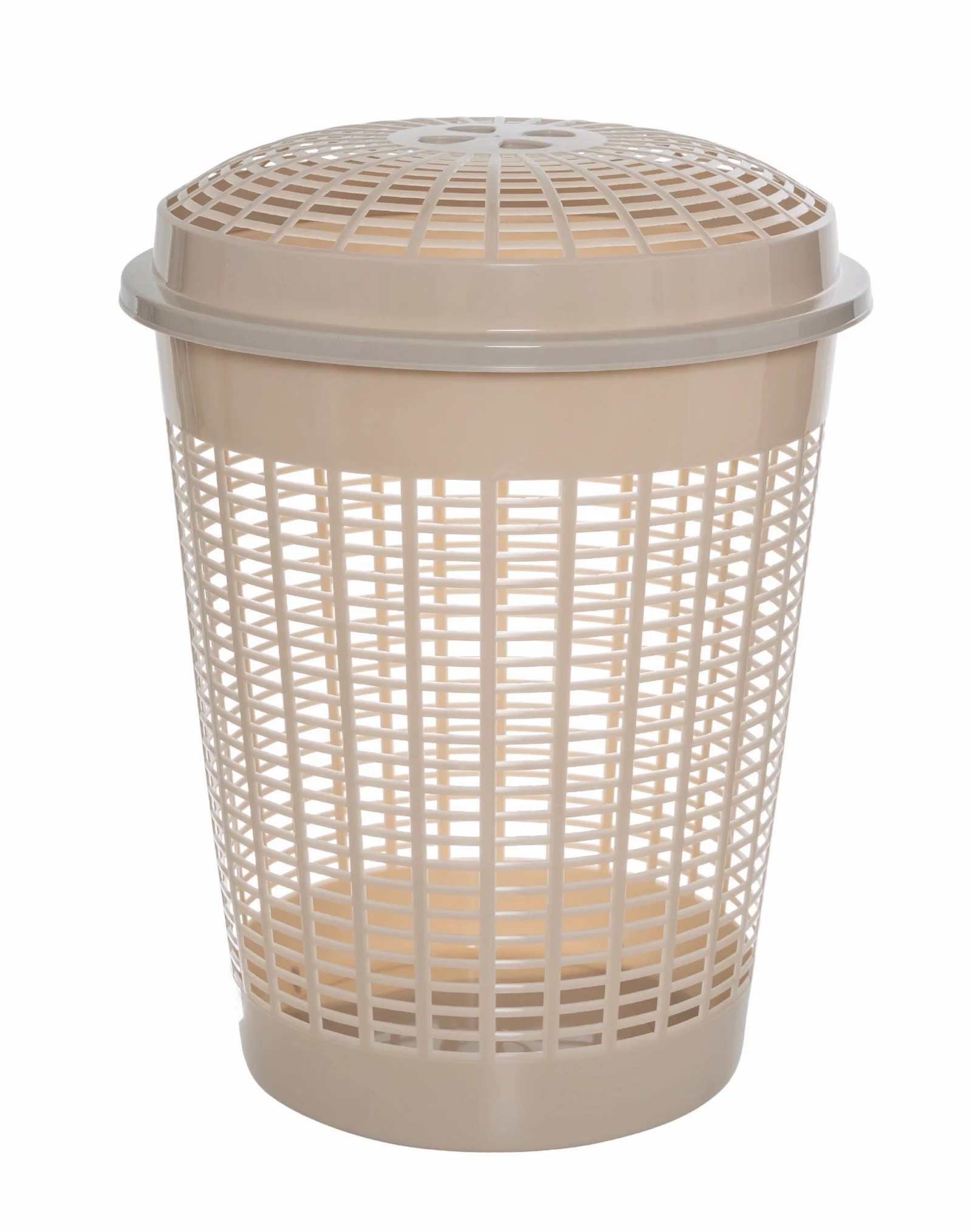 Laundry Basket With Lid, Round, 60l Laundry Basket With Lid, Round, 60l