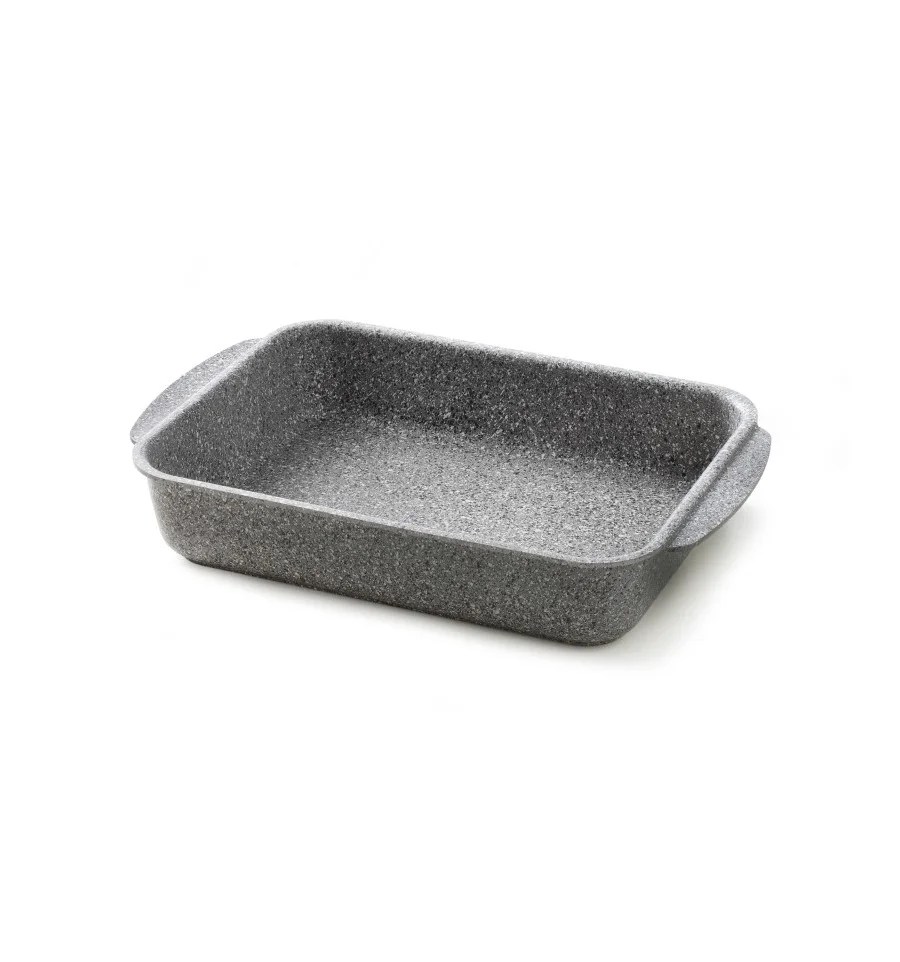 Cuore Di Pietra -rectangular Non-stick Stone Pan Cm.30