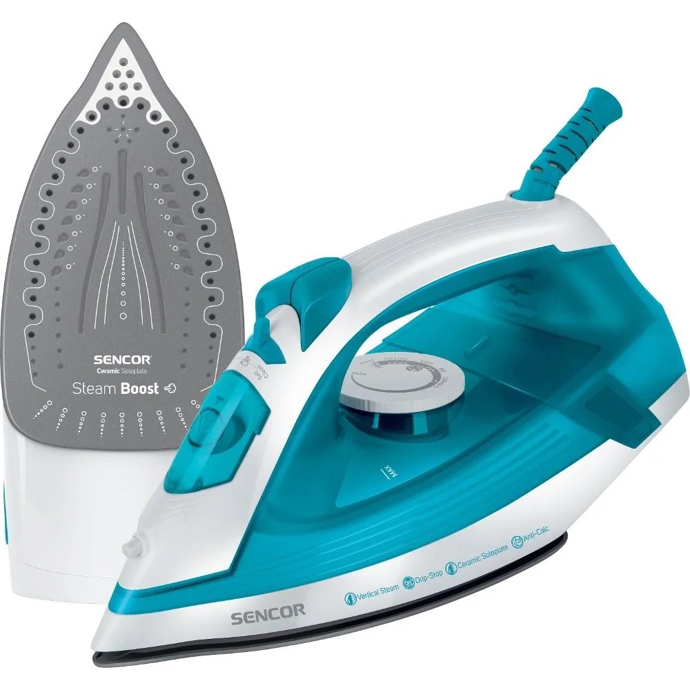 SENCOR STEAM IRON 2000W BLUE SENCOR STEAM IRON 2000W BLUE