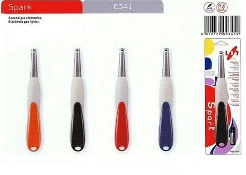 Flame Glass Lighter Electronic Spark (sold As 1 Blister)