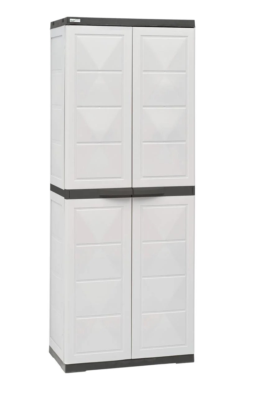 Easy Line Cabinet 3 Ajustable Shelves And Padlock- 37x65x165cm 12 Kg Easy Line Cabinet 3 Ajustable Shelves And Padlock- 37x65x165cm 12 Kg