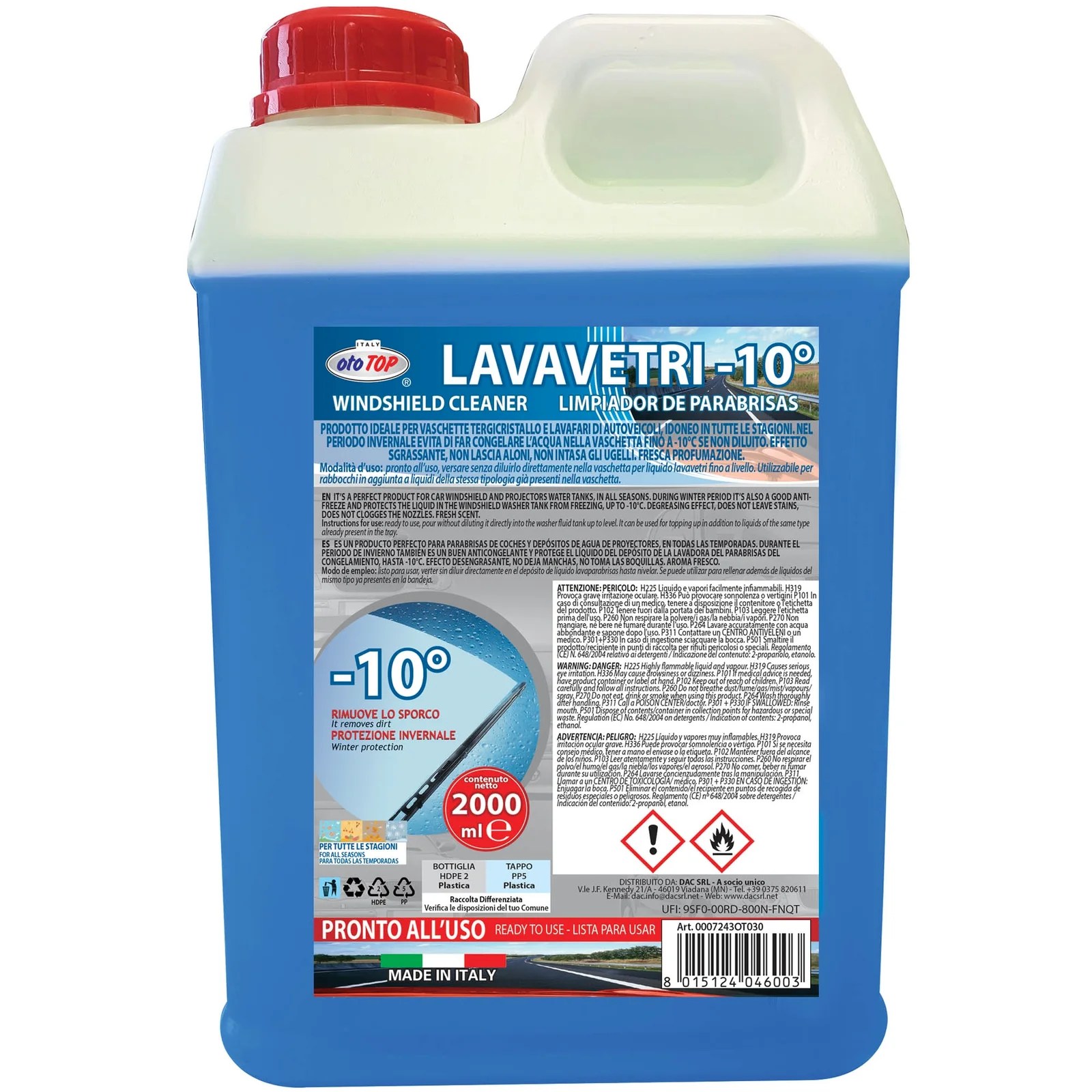 WINDSCREEN WASH 2 LT – WINDSCREEN WASH 2 LT –