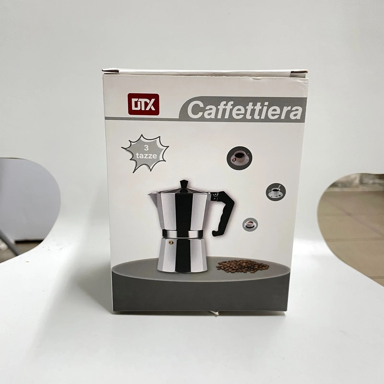 Italian Coffee Pot 3 Mug