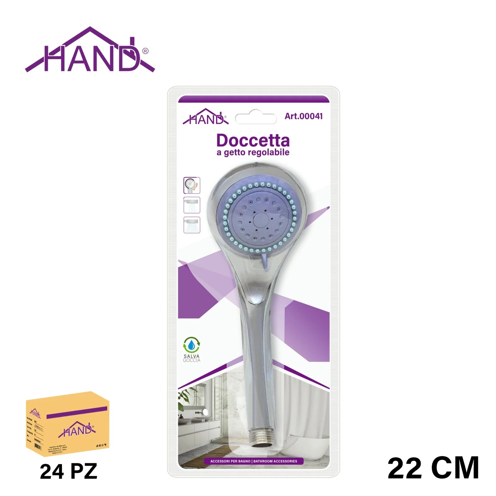 Shower Head Doggly Jet 22cm Article,00041 – Ha Shower Head Doggly Jet 22cm Article,00041 – Ha