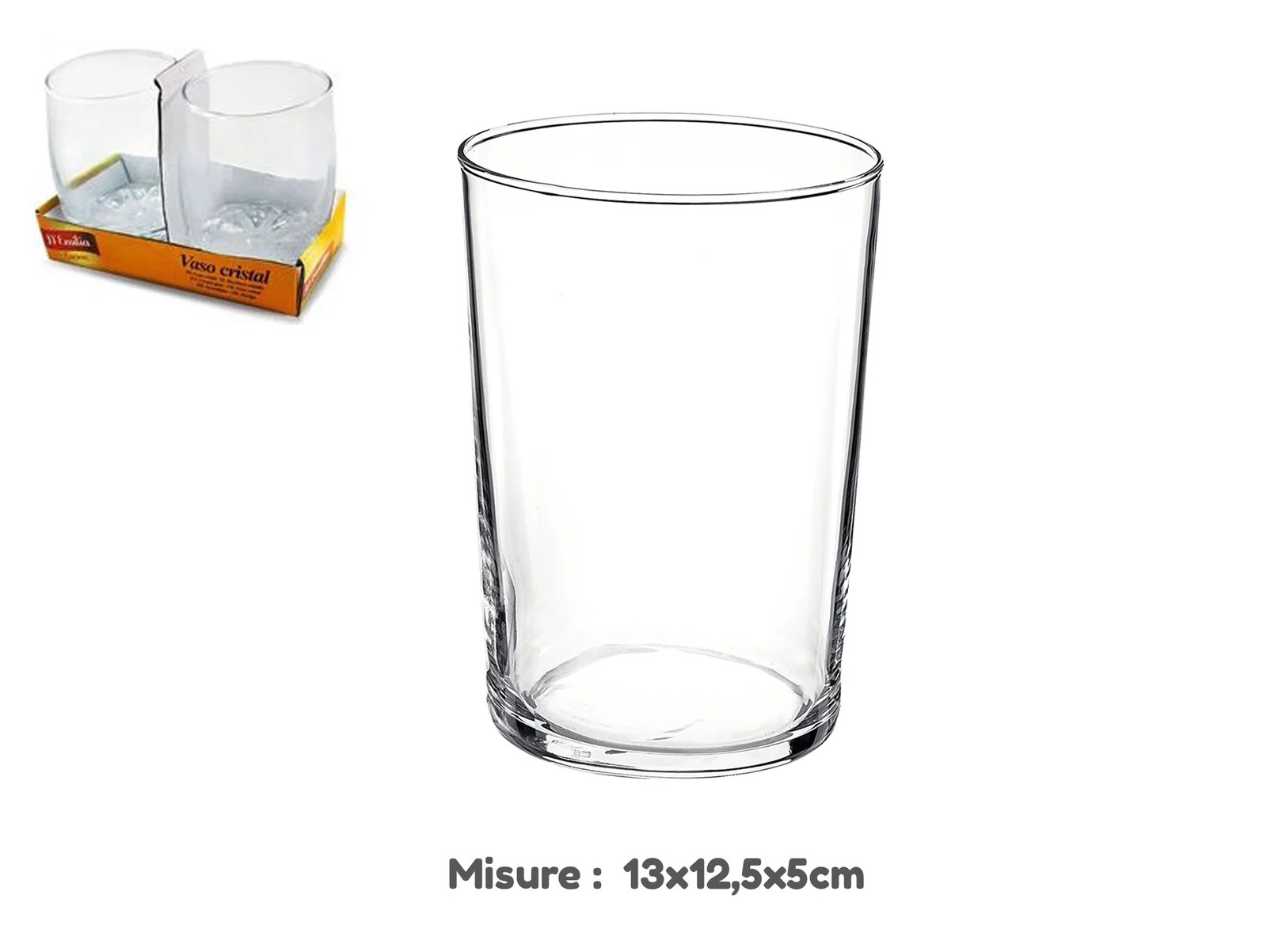 Set 2 Glasses Drinks Mod. “cristal”