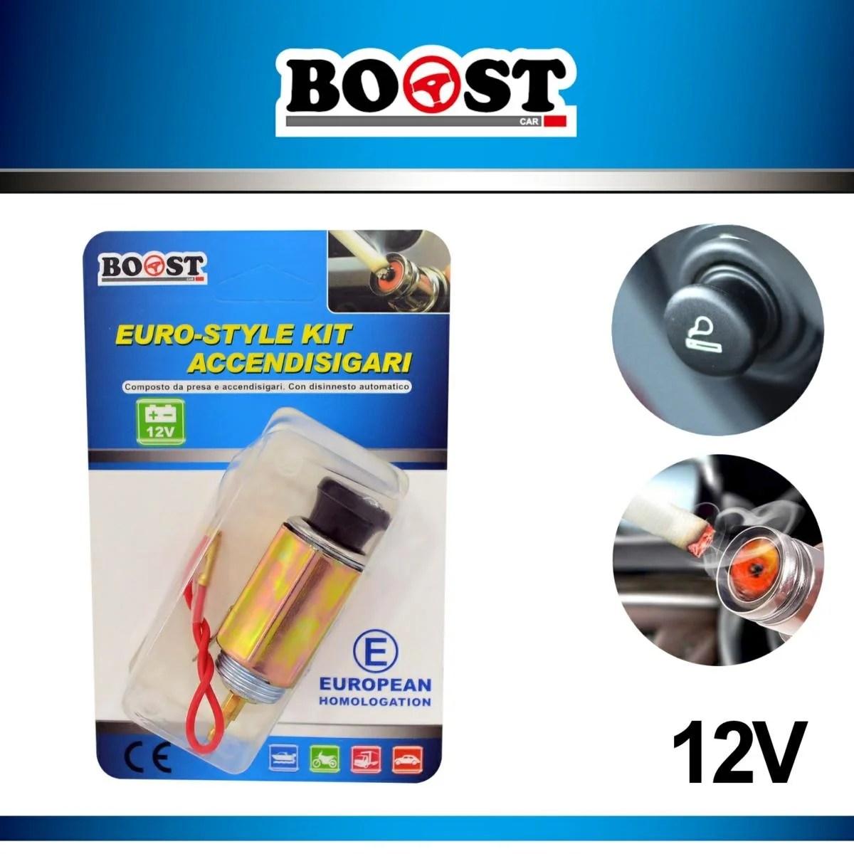 Cigarette Lighter Socket Art.5409 – Boost