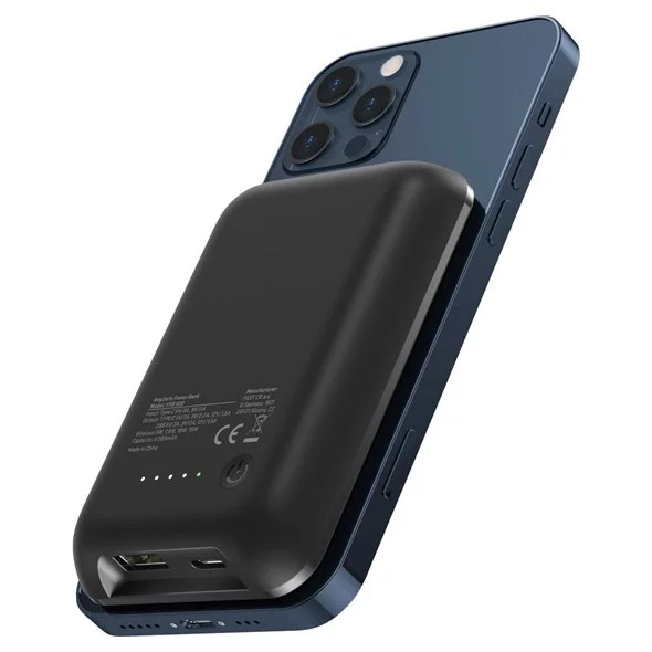 Wireless Power Bank,compact Dimensions,wireless Charging 15 W,compatib Wireless Power Bank,compact Dimensions,wireless Charging 15 W,compatib