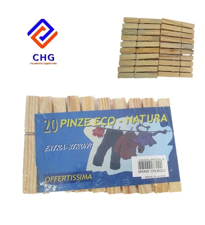 24 Pc Wooden Pegs-offer-k144