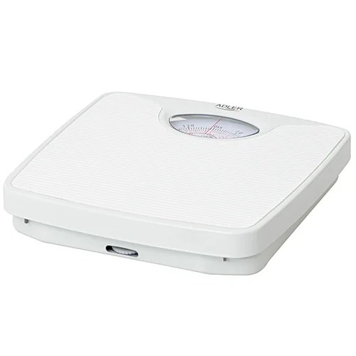 Adler Mechanical Bathroom Scale Up To 130kg White Adler Mechanical Bathroom Scale Up To 130kg White