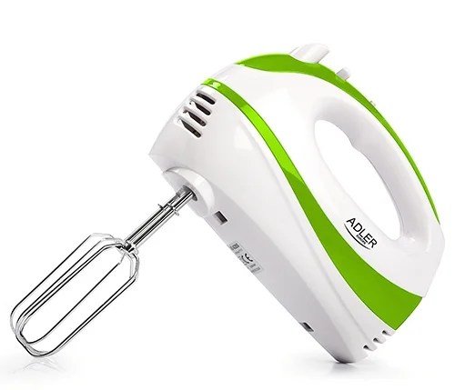 Adler Hand Mixer 550w- White Green