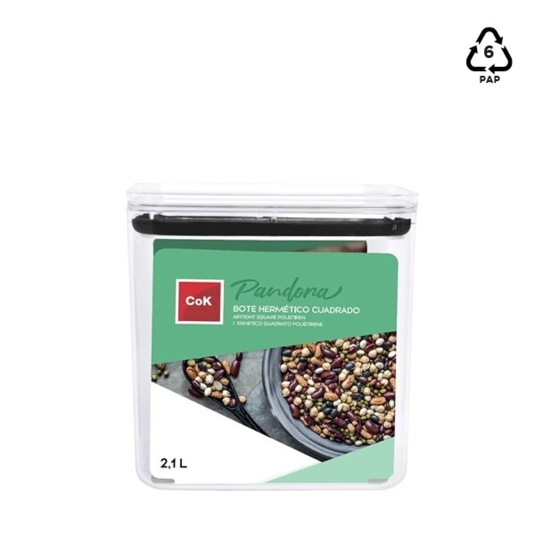 Cok Airtight Rectangle Pandora Box 2,1 L Ct12