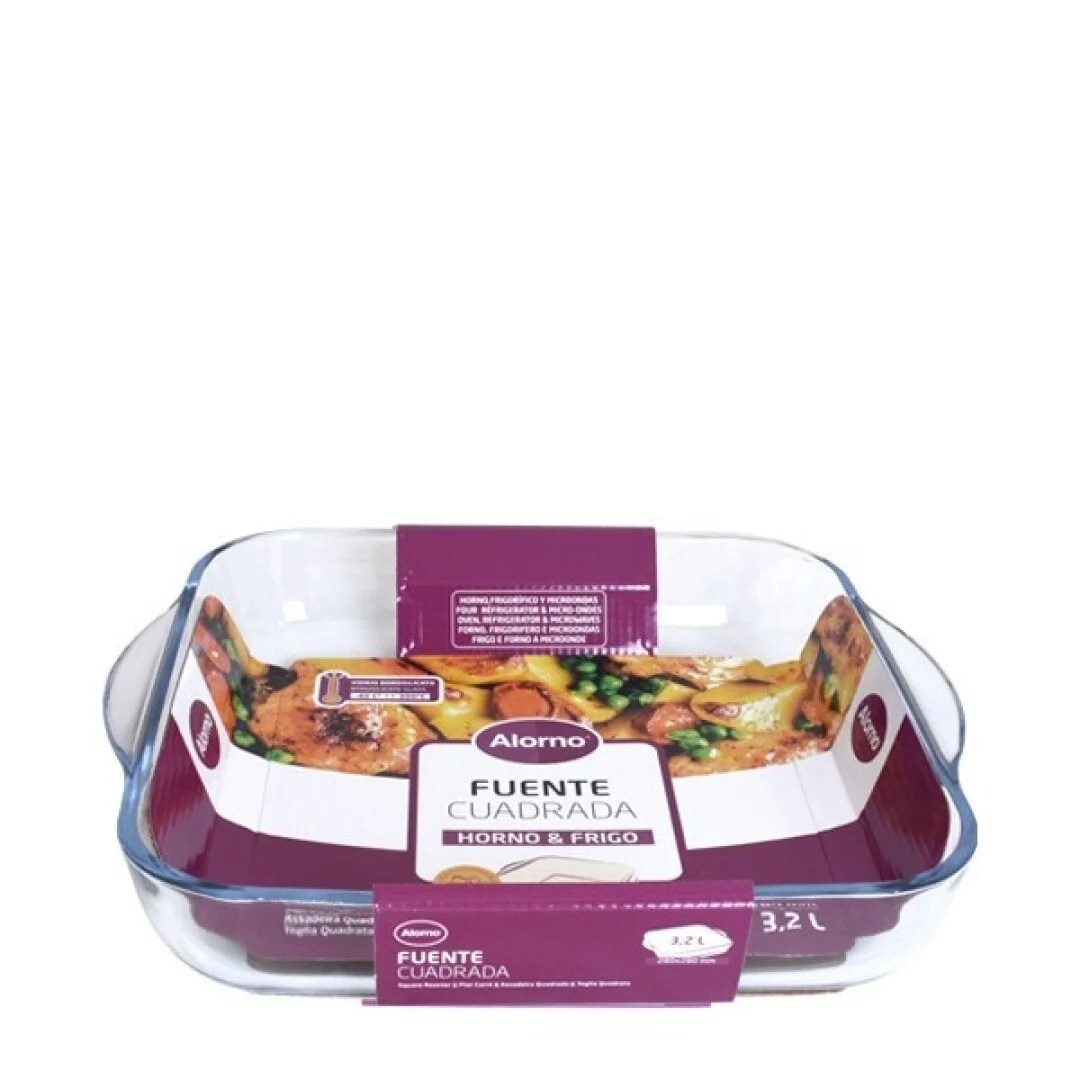 Alorno Square Roaster 28×28 Cm 2 L Ct6