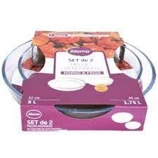 Alorno Set 2 Pcs Circle Plain 1,75 + 3l Ct 6