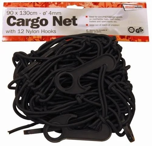 Cargo Net 130x180cm With 18 Hooks Cargo Net 130x180cm With 18 Hooks