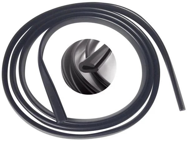 CAR DOOR EDGE GUARD (U SHAPE) 2M BLACK