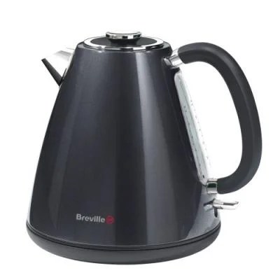 Jug Kettle, Black Stainless Steel, 1.5 Litre,