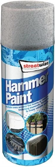 Hammer Finish Paint Grey
