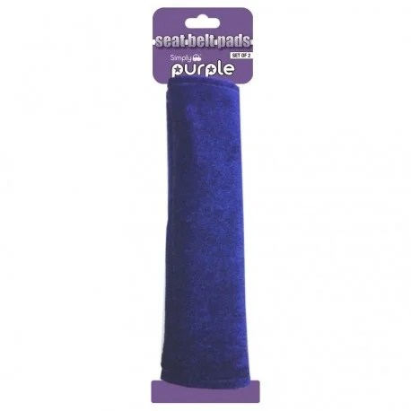 Pk2 Purple Seat Belt Pads Pk2 Purple Seat Belt Pads