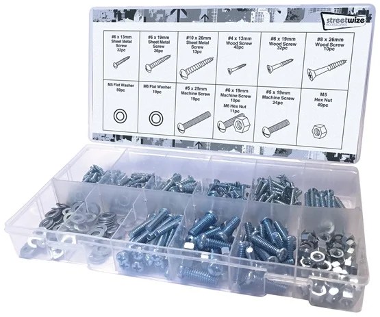 347pce Metric Nut And Bolt Assortment