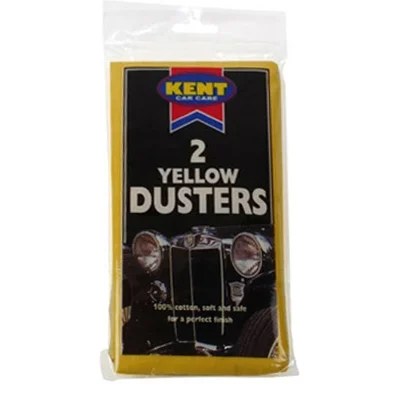 Kent Twinpack Yellow Dusters
