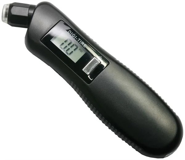 Digital Tyre Gauge With Illuminated Gauge And Flashlight