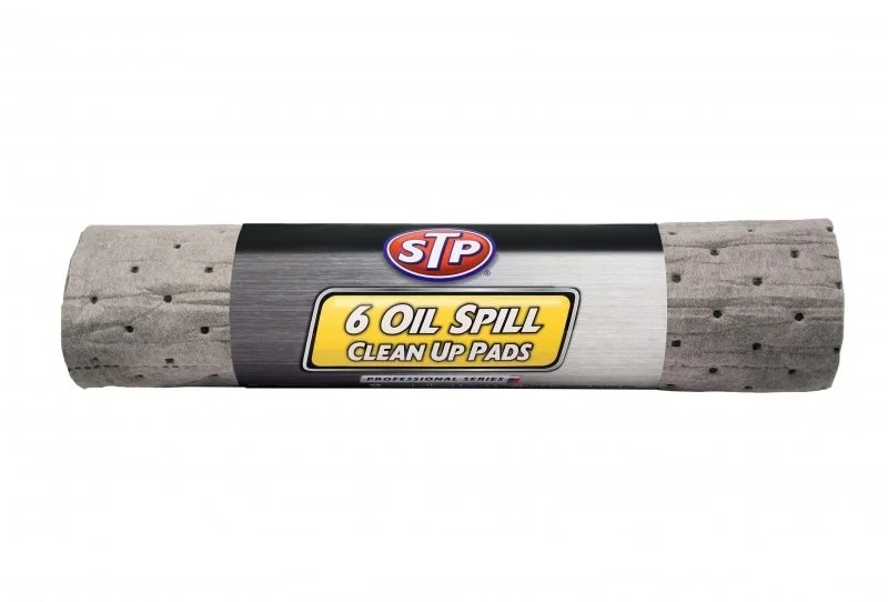 Stp 6 Oil Spill Clean Up Pads 24x38cm Stp 6 Oil Spill Clean Up Pads 24x38cm
