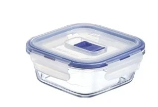 Pure Box & Lid Square 38cl 120*120*51.6mm K6 Pure Box & Lid Square 38cl 120*120*51.6mm K6