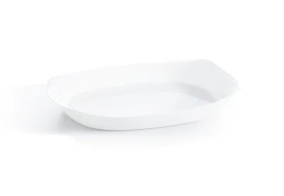 Carine Rectangular Dish White Culinary Opal 34*25*5.4cm K6