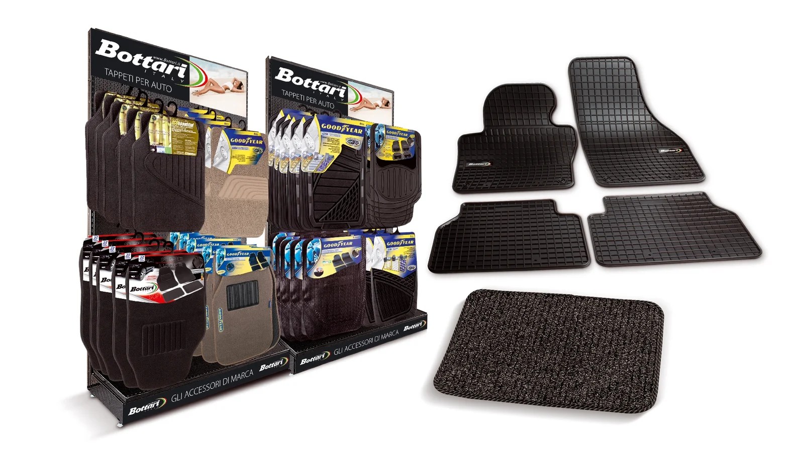 Bottari Car Mats Display Bottari Car Mats Display