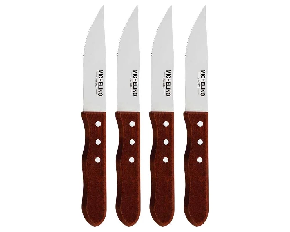 4-piece Jumbo Steak Knife Set Schafer