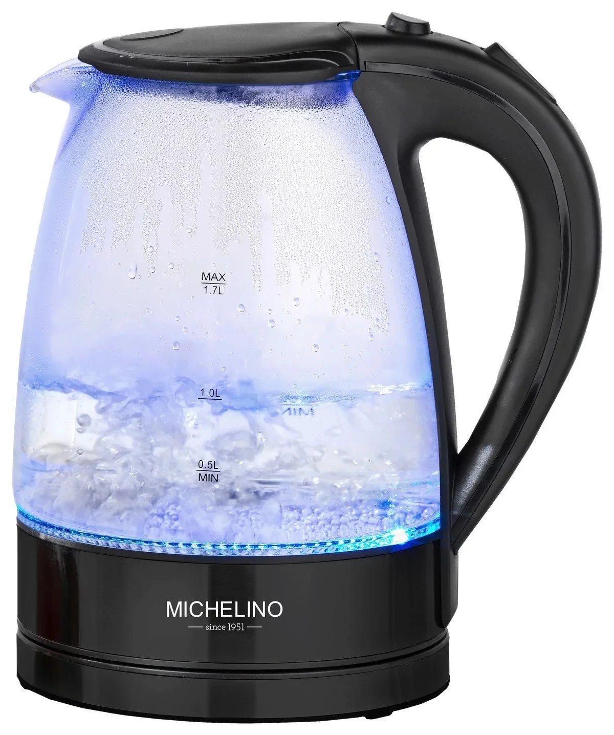 1.7LT GLASS KETTLE MICHELINO 1.7LT GLASS KETTLE MICHELINO