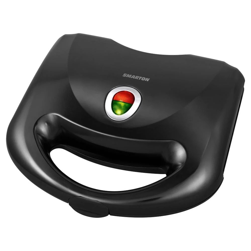 SMARTON SANDWICH MAKER 2 SLICE BLACK