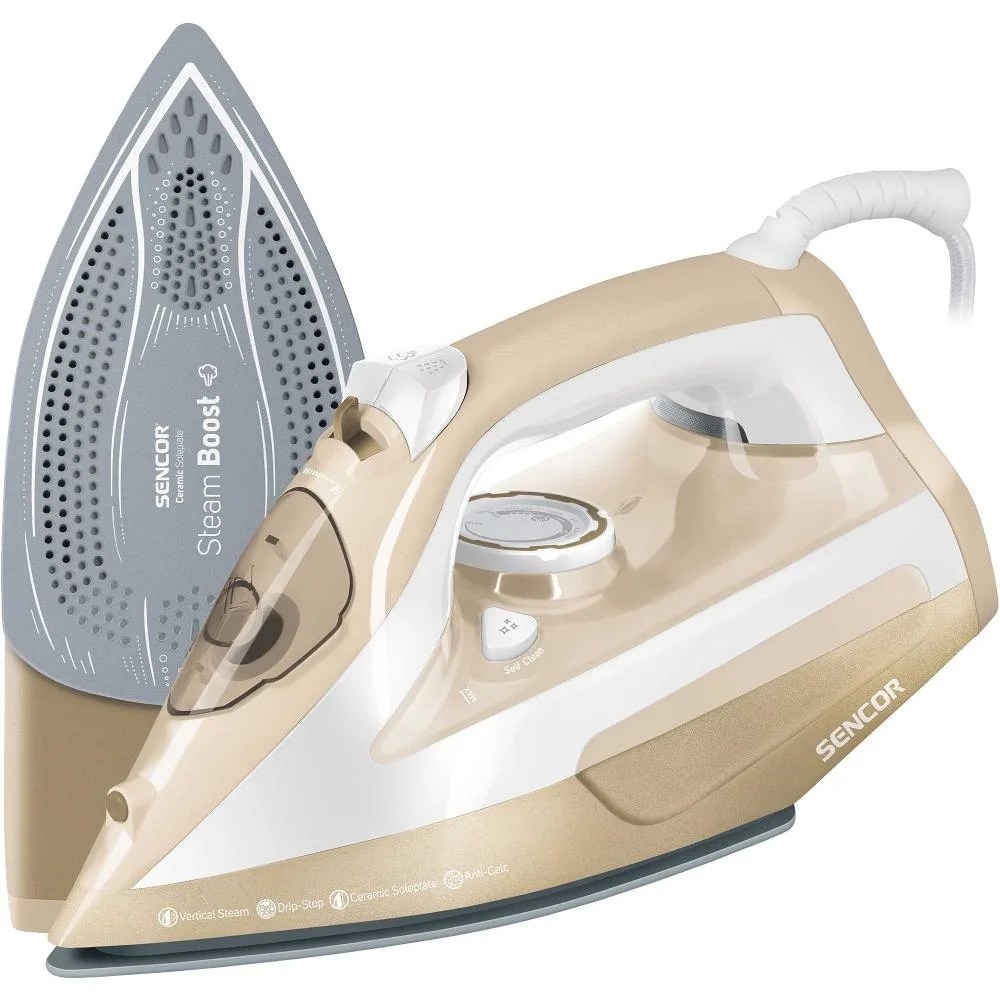 SENCOR IRON 2600W 470ML GOLD SENCOR IRON 2600W 470ML GOLD
