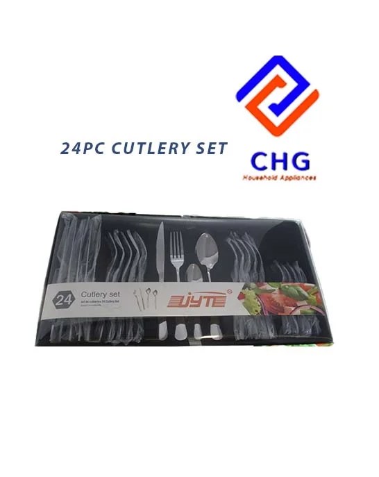 24PCS CUTLEY SET STAINLESS STEEL K10