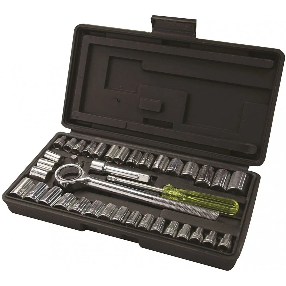 Streetwize Socket Set 40 Pcs 3/8 And 1/4 Streetwize Socket Set 40 Pcs 3/8 And 1/4