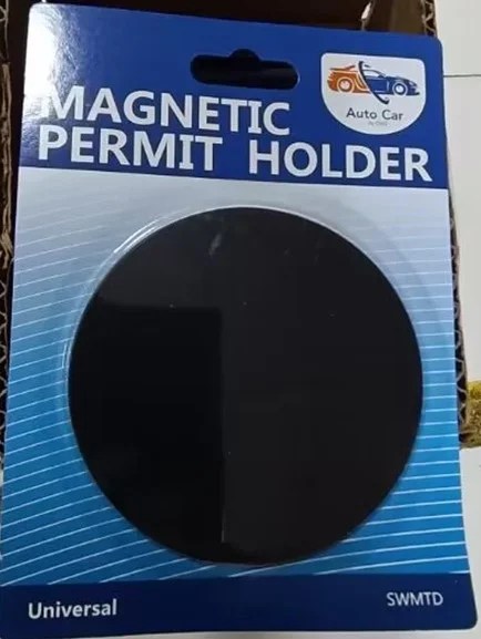 MAGNETIC LICENCE HOLDER IN BLACK K500