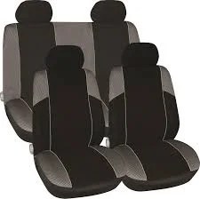 Seat Covers 11 Pce  With Zips In Grey