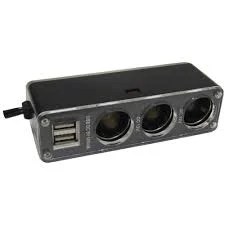 12v Triple Socket With Twin Usb 12v Triple Socket With Twin Usb